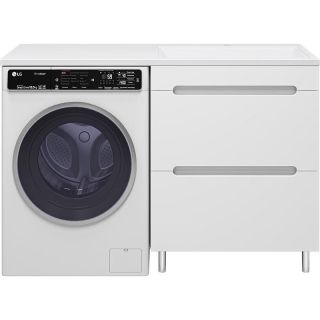 Напольная тумба под раковину Misty Байкал 130 R УТ000014755 68.6 см белый